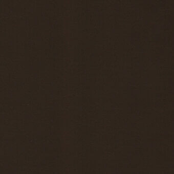 Dark brown leather texture sample displaying a uniform grain, matte finish, and subtle woven backing with a white label reading “turri > leather cat. lh > 404p a.”
